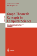 Graph-Theoretic Concepts in Computer Science: 27th International Workshop, Wg 2001 Boltenhagen, Germany, June 14-16, 2001 Proceedings