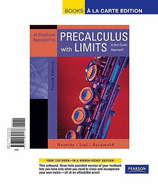 Graphical Approach to Precalculus W/Limits: A Unit Circle Approach, Books a la Carte Edition
