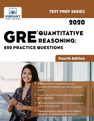 GRE Quantitative Reasoning: 520 Practice Questions - Vibrant Publishers