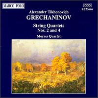 Grechaninov: String Quartet Nos.2 & 4 - Moyzes Quartet