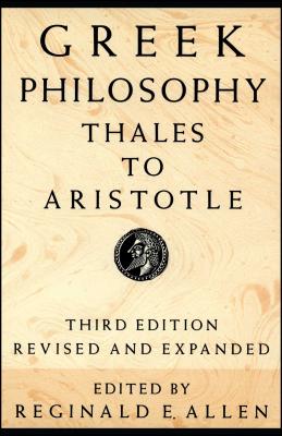 Greek Philosophy - Allen, Reginald E, Professor (Editor)