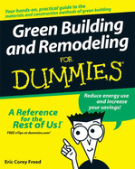 Green Building and Remodeling for Dummies