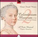 Gregor Joseph Werner: Calendarium Musicum, Vol. 2