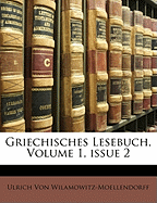 Griechisches Lesebuch, Volume 1, Issue 2