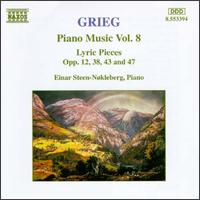 Grieg: Piano Music, Vol. 8 - Einar Steen-Nkleberg (piano)