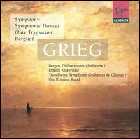 Grieg: Symphony; Symphonic Dances; Olav Trygvason; Bergliot - Per Vollestad (vocals); Randi Stene (vocals); Solveig Kringelborn (vocals); Bergen Philharmonic Orchestra;...