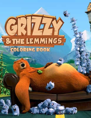 Printable coloring pages for kids Grizzy And The Lemmings 4