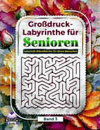 Gro?druck-Labyrinthe f?r Senioren: Labyrinth-R?tselb?cher f?r ?ltere Menschen, Logik- und Gehirn-Aktivit?tsbuch f?r Spa? und Entspannung (Alte, scharfe Kpfe), Band 3