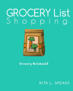 Grocery Shopping List: Menu Planner Organizer Book 8x10(grocery Notebook5)