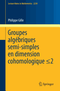Groupes Algebriques Semi-Simples En Dimension Cohomologique: Semisimple Algebraic Groups in Cohomological Dimension