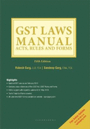 GST Laws Manual: Acts, Rules and Forms