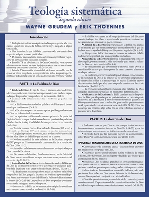 Gu?a Laminada Para Teolog?a Sistemtica (Spanish Edition) - Grudem, Wayne A.