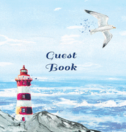 GUEST BOOK FOR VACATION HOME, Visitors Book, Beach House Guest Book, Seaside Retreat Guest Book, Visitor Comments Book.: HARDCOVER: Suitable for Beach House, Vacation Home, Boats, Airbnb, Airbnb, Guest House