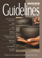 Guidelines: January-April 2008: In-depth Bible Study