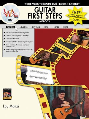 Guitar First Steps -- Melody: Book & DVD - Manzi, Lou