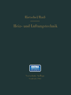 H. Rietschels Lehrbuch Der Heiz- Und Lftungstechnik