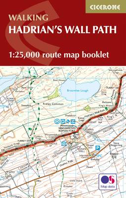 Hadrian's Wall Path Map Booklet: 1:25,000 OS Route Mapping - Richards, Mark (Contributions by)