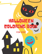 Halloween Coloring Book For Kids: Halloween Coloring Book/ 15 different drawings to color / For kids but also for interrested adults / 8,5 x 11 inches/ Matte finish cover