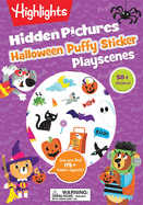 Halloween Hidden Pictures Puffy Sticker Playscenes: Over 50 Reusable Halloween Stickers to Decorate, Find Over 175 Hidden Objects, Solve Mazes and More