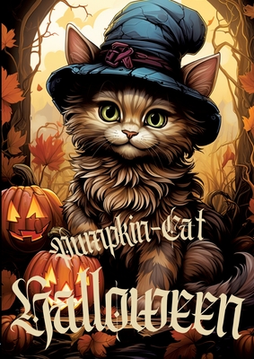 Halloween - Pumpkin-Cat: Ausmalbuch - Kluge, Diana