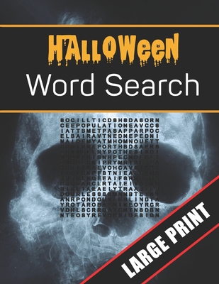 Halloween Word Search Large Print: 96 Word Search Activities for Everyone (Holiday Word Search) - Press, Mario