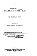 Hammersmith - His Harvard Days