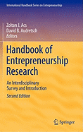 Handbook of Entrepreneurship Research: An Interdisciplinary Survey and Introduction
