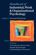 Handbook of Industrial, Work & Organizational Psychology: Volume 1: Personnel Psychology