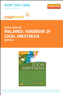Handbook of Local Anesthesia - Pageburst E-Book on Vitalsource (Retail Access Card) - Malamed, Stanley F