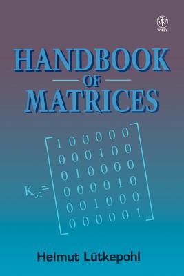 Handbook of Matrices - Ltkepohl, Helmut