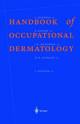 Handbook of Occupational Dermatology - Kanerva, Lasse, and Wahlberg, Jan E, and Kanerva, L (Editor)