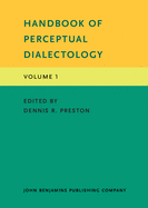 Handbook of Perceptual Dialectology: Volume 1