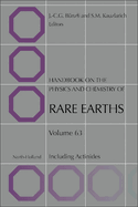 Handbook on the Physics and Chemistry of Rare Earths: Volume 63