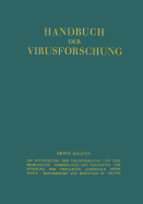 Handbuch Der Virusforschung: Erste Hlfte