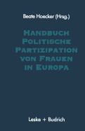 Handbuch Politische Partizipation Von Frauen in Europa