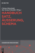 Handbuch Satz, ?u?erung, Schema