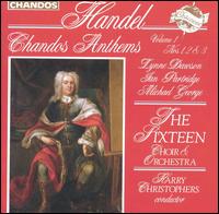 Handel: Chandos Anthems, Vol. 1 - Nos. 1, 2 & 3 - Ian Partridge (tenor); Julie Miller (violin); Lynne Dawson (soprano); Michael George (bass); Valerie Darke (oboe);...