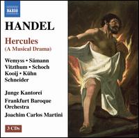 Handel: Hercules - Frank Schneider (bass); Franz Vitzthum (counter tenor); Gerlinde Smann (soprano); Knut Schoch (tenor);...