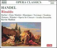 Handel: Rinaldo - Barbara Hannigan (soprano); Catherine Affleck (soprano); Giles Tomkins (baritone); Jennifer Enns Modolo (mezzo-soprano);...