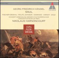 Handel: Saul - Anthony Rolfe Johnson (tenor); Concentus Musicus Wien; Dietrich Fischer-Dieskau (bass); Elizabeth Gale (soprano);...
