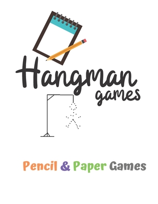 Hangman Games: Puzzels --Paper & Pencil Games: 2 Player Activity Book Hangman -- Fun Activities for Family Time - Books, Carrigleagh