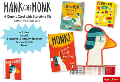 Hank Goes Honk L-Card 4 Copy L Card With Storytime Kit - Maudie Powell-Tuck