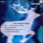 Hans Werner Henze: Drei sinfonische etden; Quattro poemi; Machtstcke und arien; La se - Hans Werner Henze