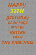 Happy 33th Birthday!