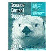 Harcourt School Publishers Science: Science Content Support Student Edition Science 08 Grade 1