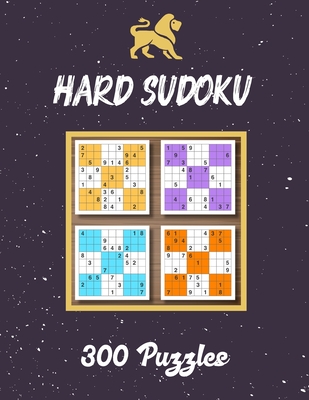 Hard Sudoku puzzle: 300 sudoku puzzle includes solutions - Books Hero, Sudoku Puzzle