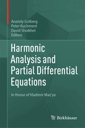 Harmonic Analysis and Partial Differential Equations: In Honor of Vladimir Maz'ya
