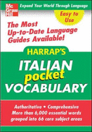 Harrap's Italian Pocket Vocabulary