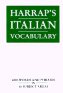 Harrap's Italian vocabulary