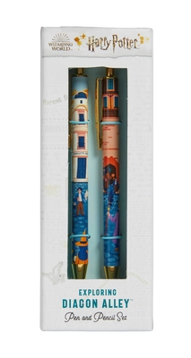 Harry Potter: Exploring Diagon Alley Pen and Pencil Set (Set of 2) - Muti (Illustrator)